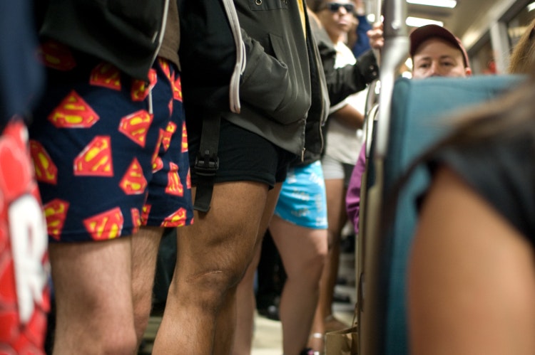 No Pants Subway. Image by Brian / CC BY 2.0