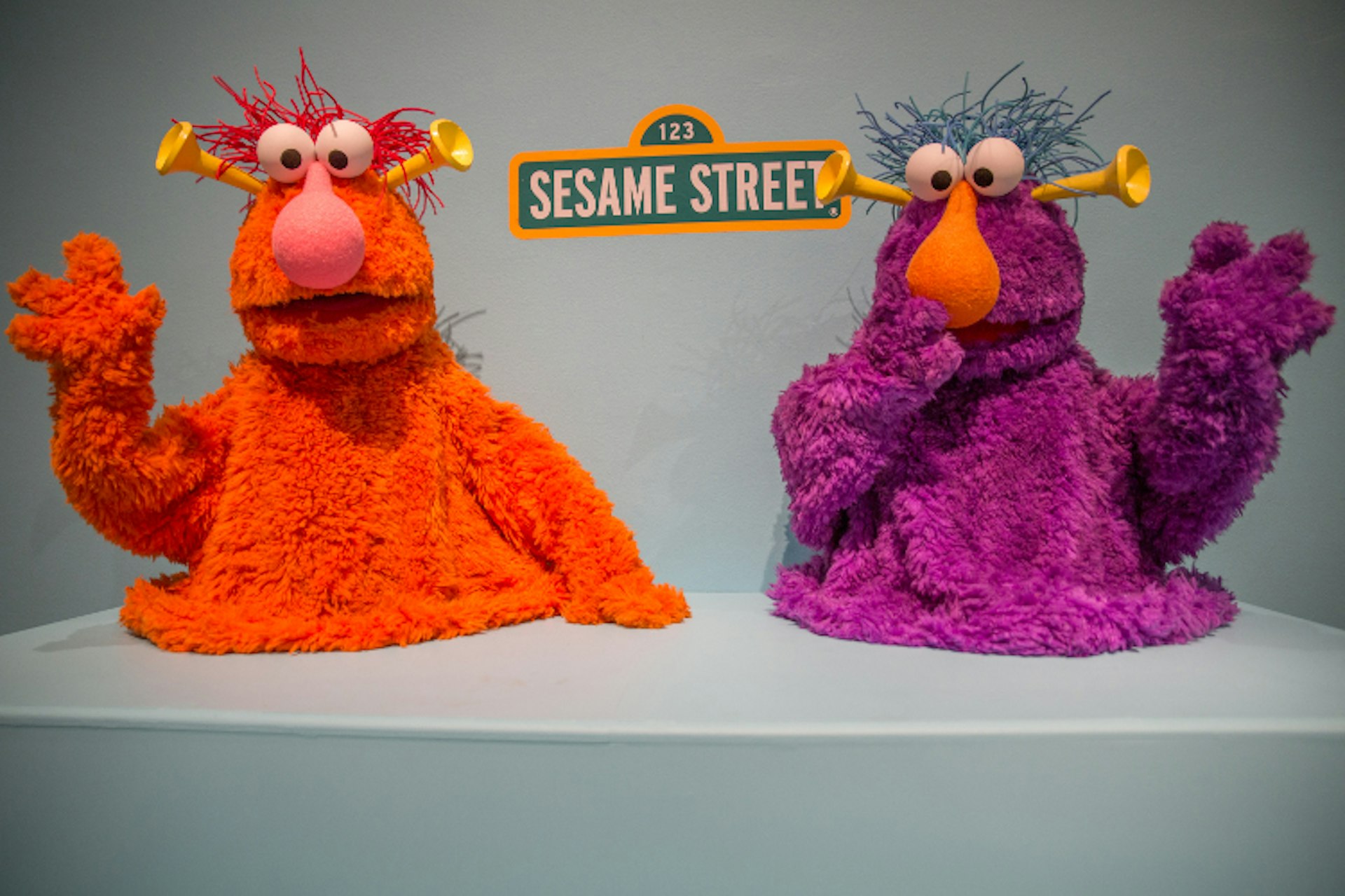 Celebrating 45 years of Sesame Street. Image by Jonathan Blanc / The New York Public Library