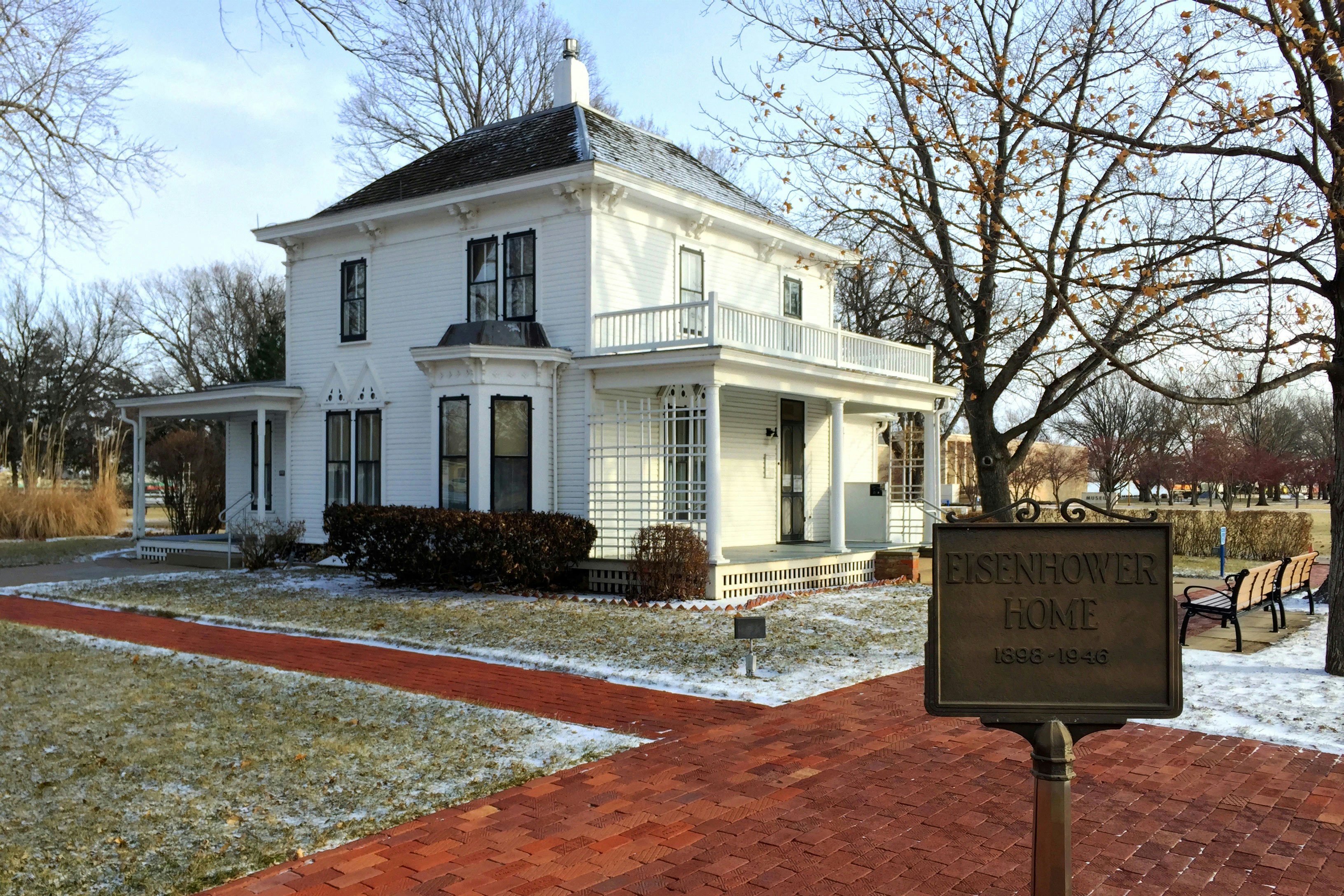 Dwight D. Eisenhower’s childhood home in Abilene, Kansas