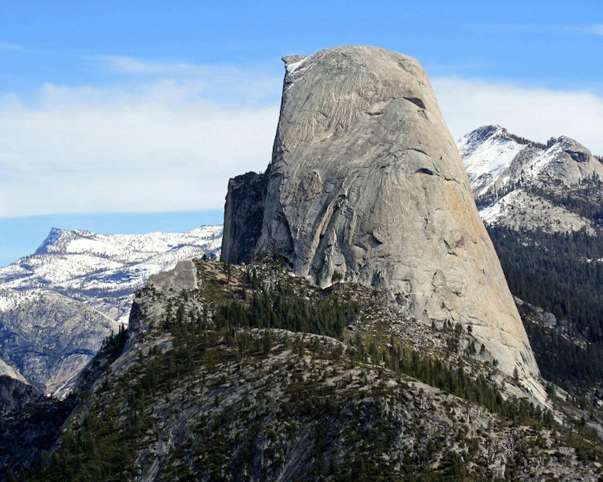 Get up close and personal with Half Dome, Yosemite's most iconic peak. Image by Dimitry B. / CC BY 2.0