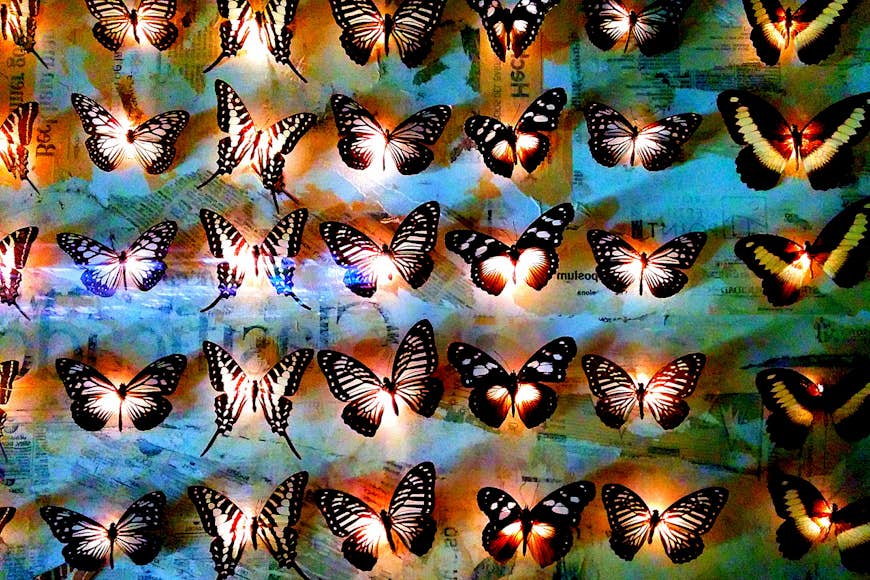 Butterfly lights at Bosc de les Fades. Image by Luisa / CC BY 2.0