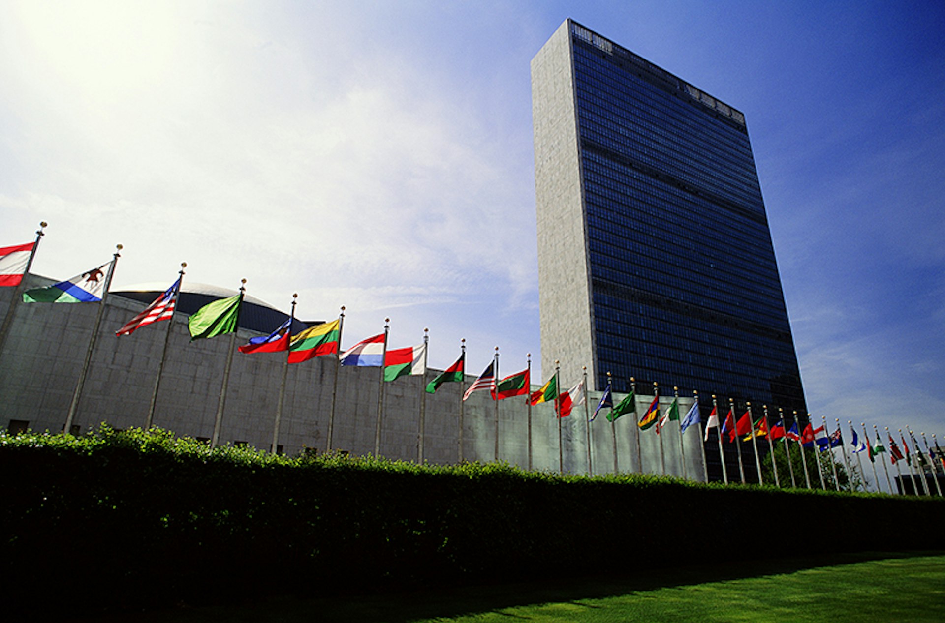 The United Nations. Photo by Michael Goldman/Getty Images