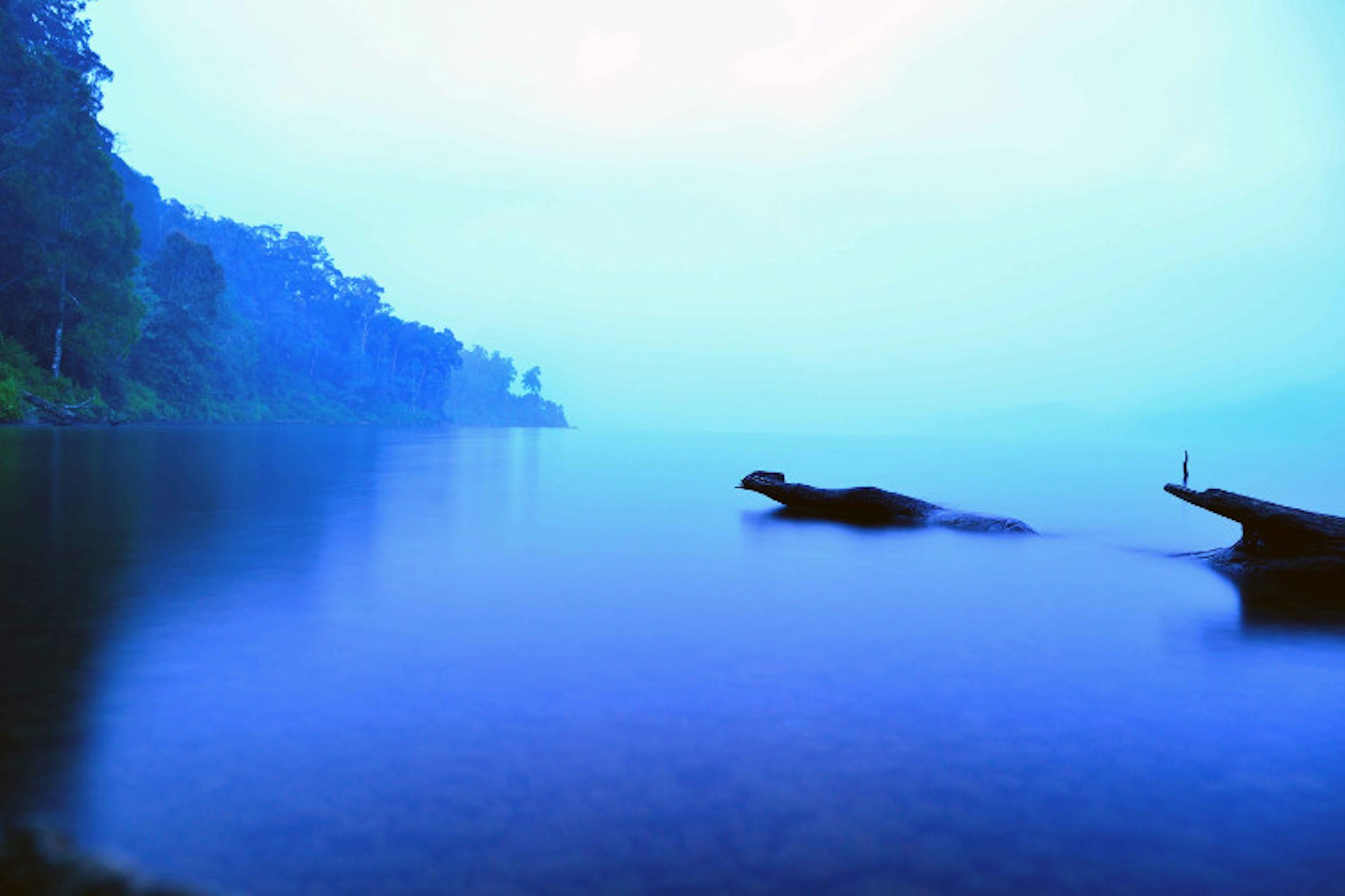 Danau Gunung Tujuh, Kerinci Seblat National Park, Sumatra. Image by Mark Eveleigh