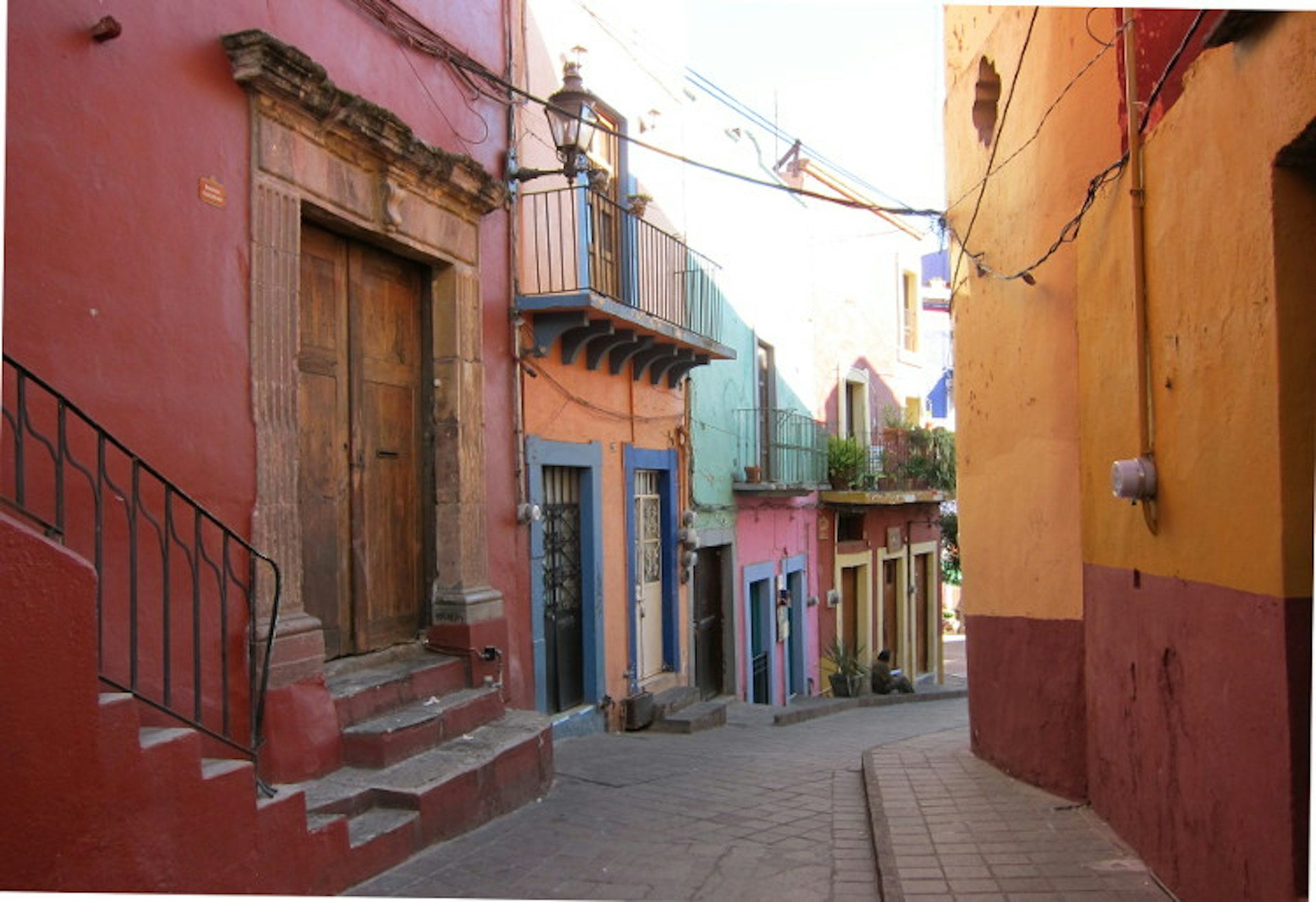 Multicolored houses line the streets of Guanajuato. Image by Kate Armstrong Lonely Planet