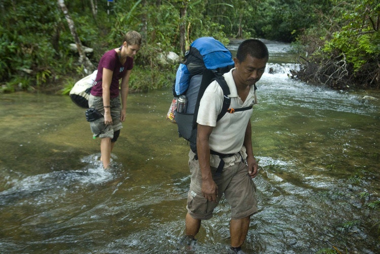 rekking on Gunung Machinchan, Langkawi, Malaysia. Image by Mark Eveleigh