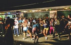 Features - Street party in ghetto.