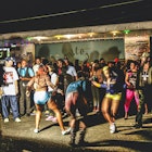 Features - Street party in ghetto.