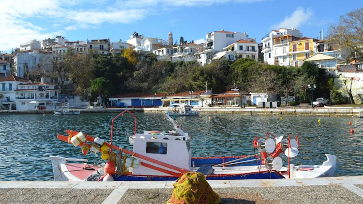 Skiathos played host to Mamma Mia stars. Image by Alexis Averbuck / Lonely Planet