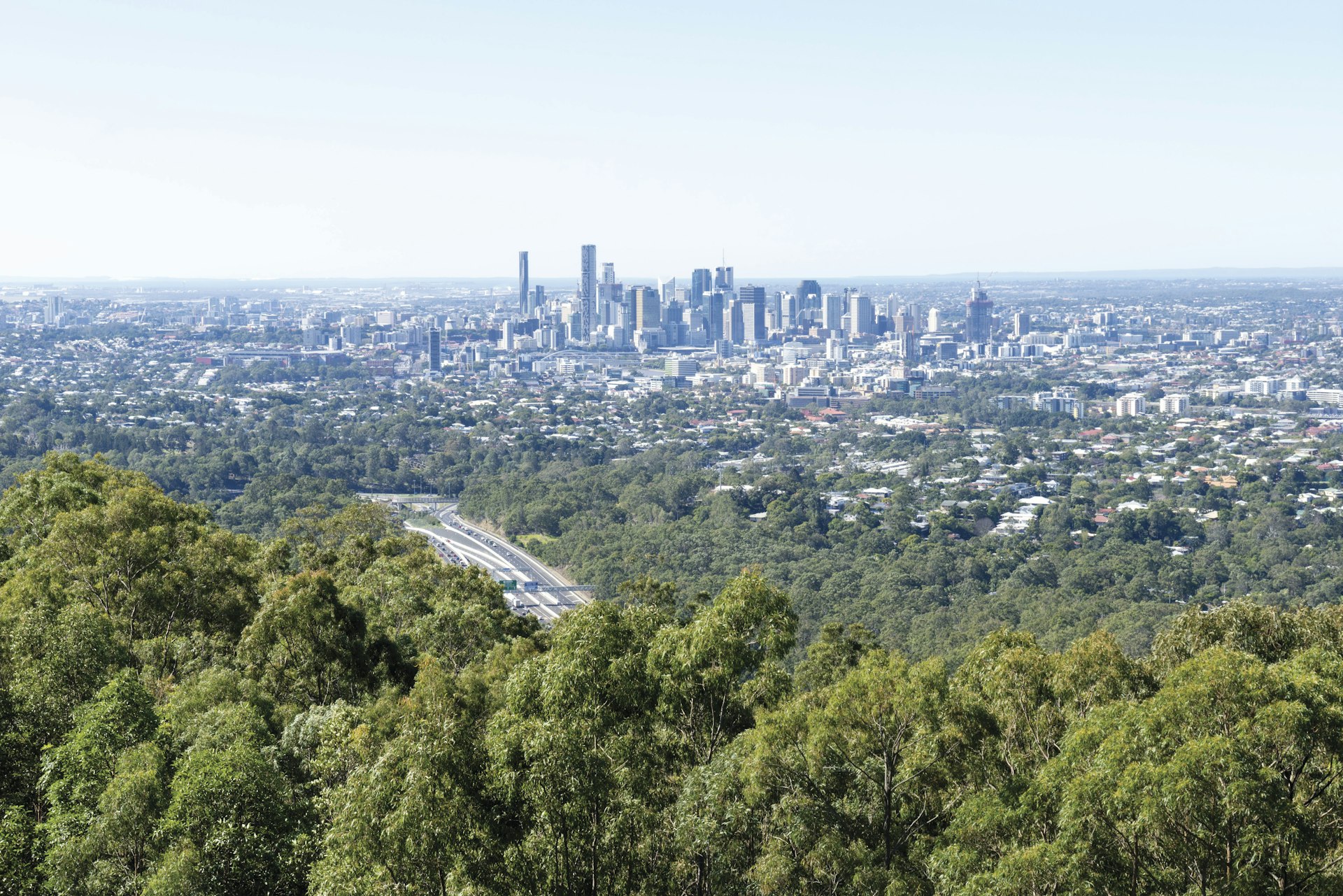 Features - View to city from Mt Coot-tha 2