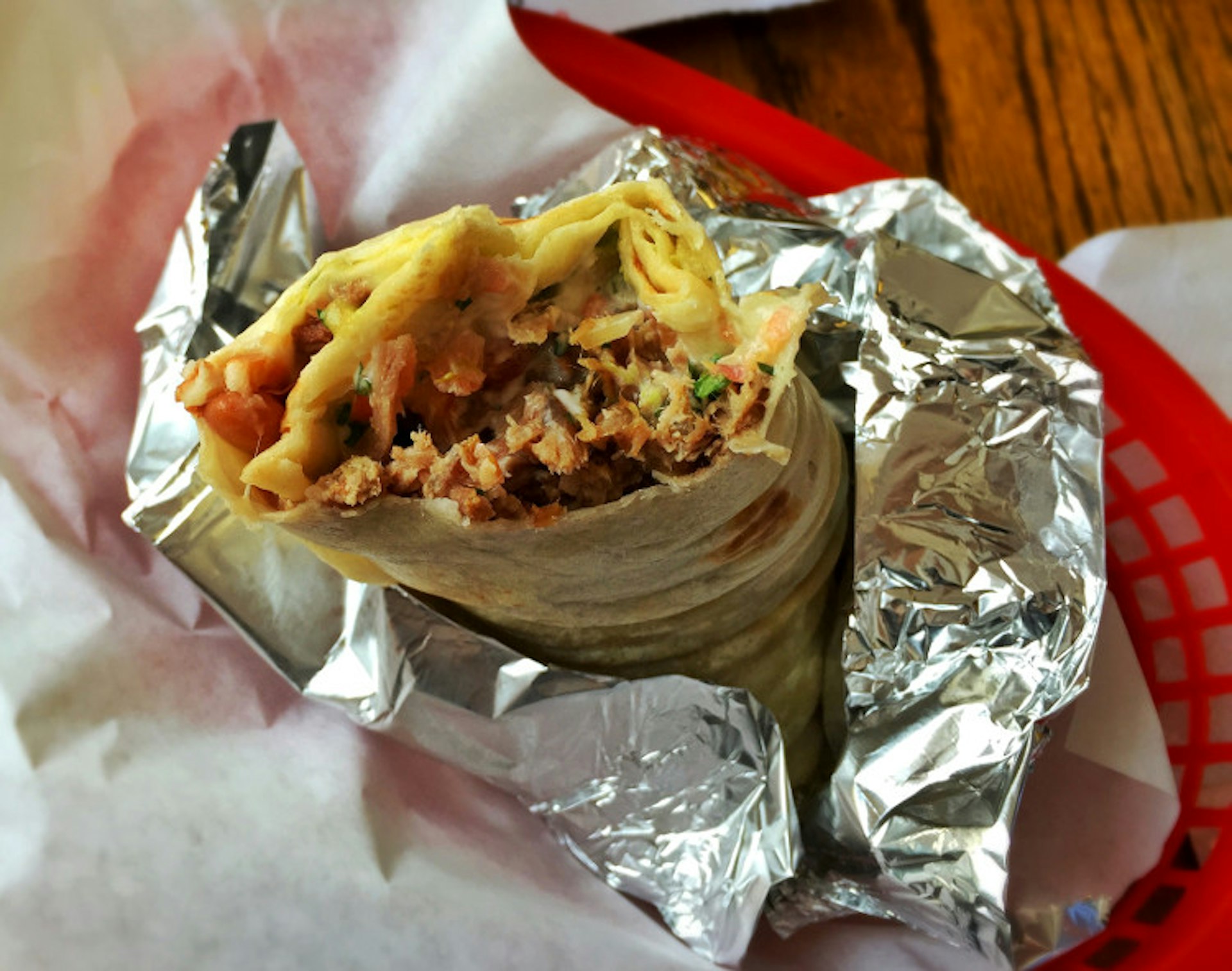 No better burrito than at La Taqueria. Image by T. Tseng / CC BY 2.0