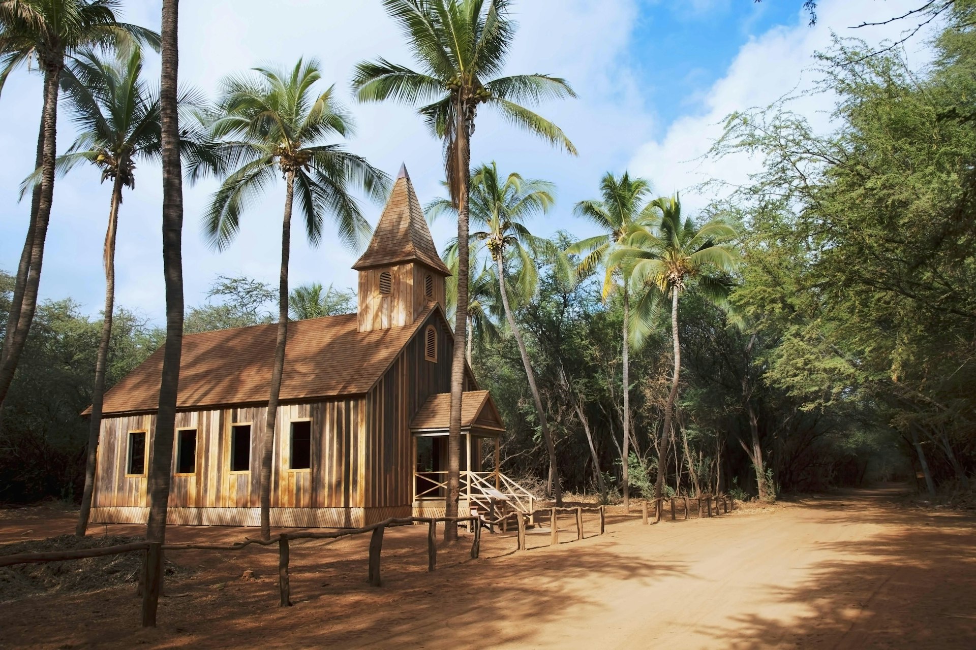 Malamalama Church, one of the hidden gems found on Lana‘i. Image by Jenna Szerlag / Design Pics / Getty