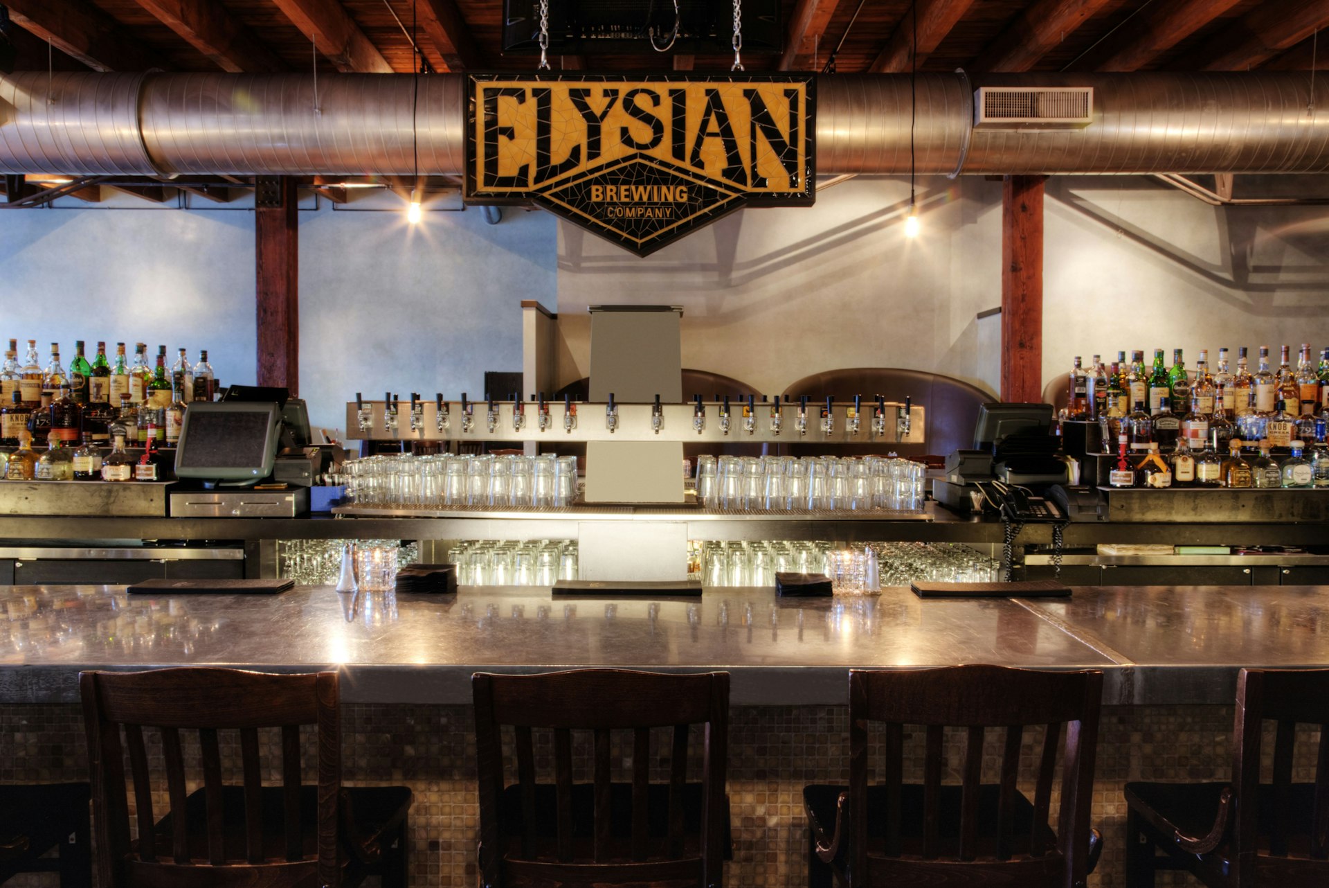 Founded in 1995 Elysian Brewing has gained popularity with its award-winning ales. Image by Spaces Images / Blend Images / Getty
