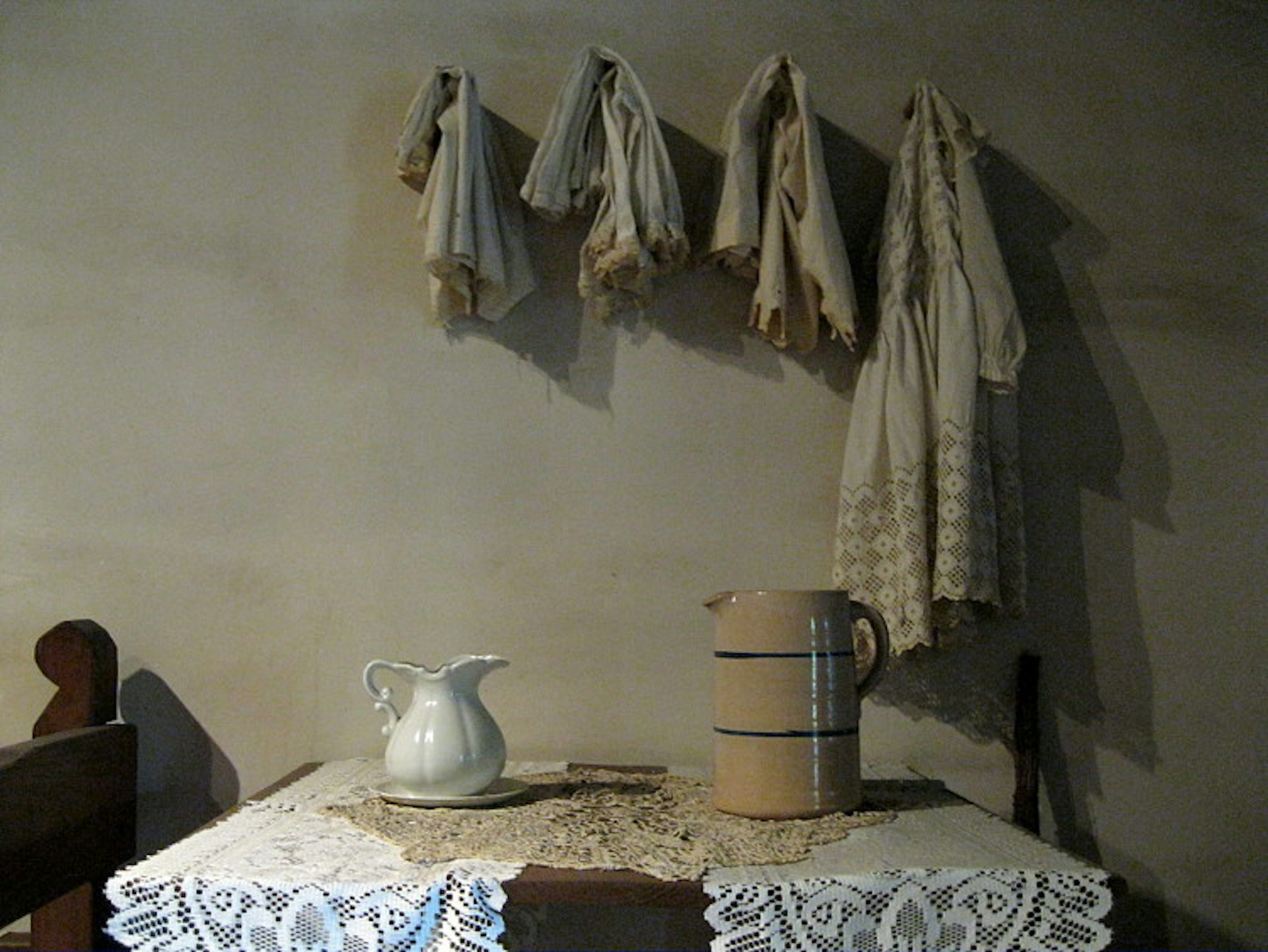 Interior of Avila Adobe, the oldest building in Los Angeles. Image by Andy Bender / Lonely Planet