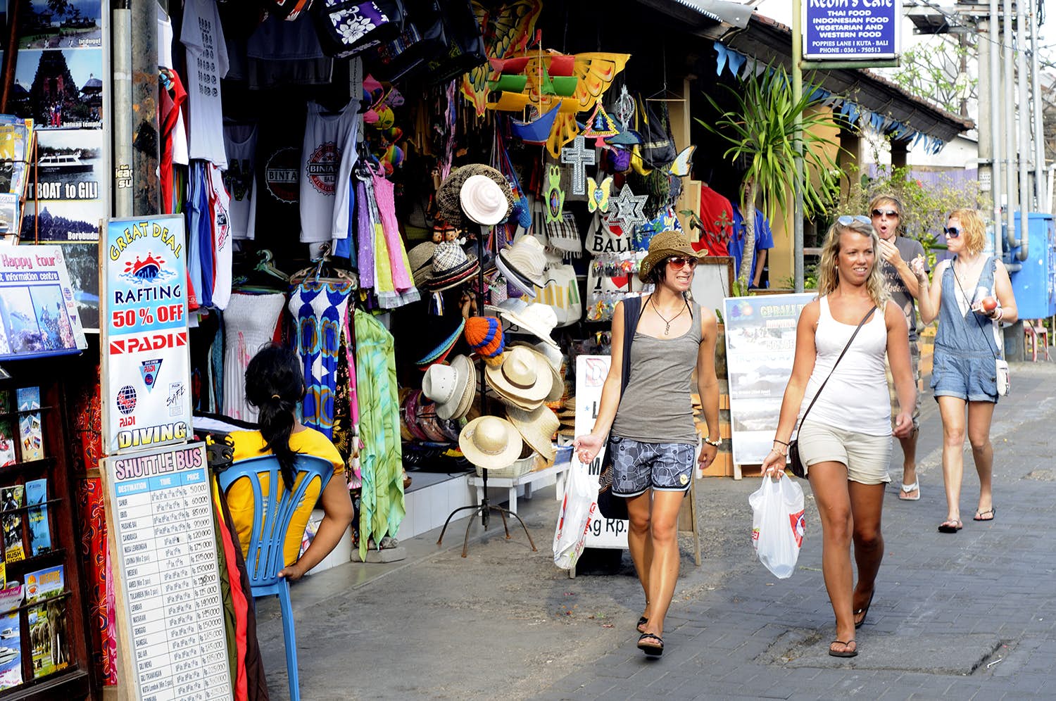 Shopping in Seminyak - Bali Accommodation, Tours, Transport & Bali