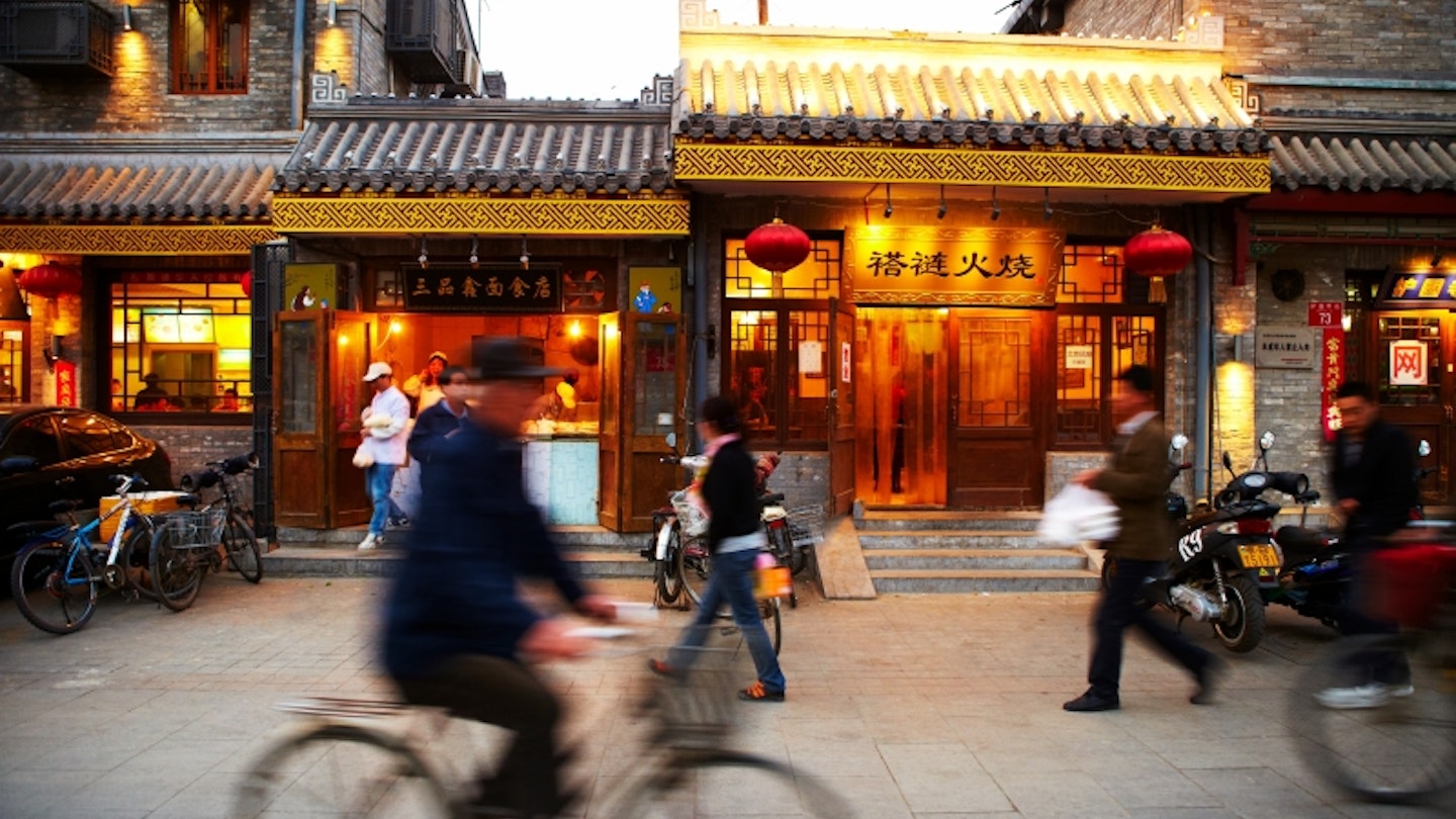 Exploring a traditional hutong. Image by Matt Munro / Lonely Planet
