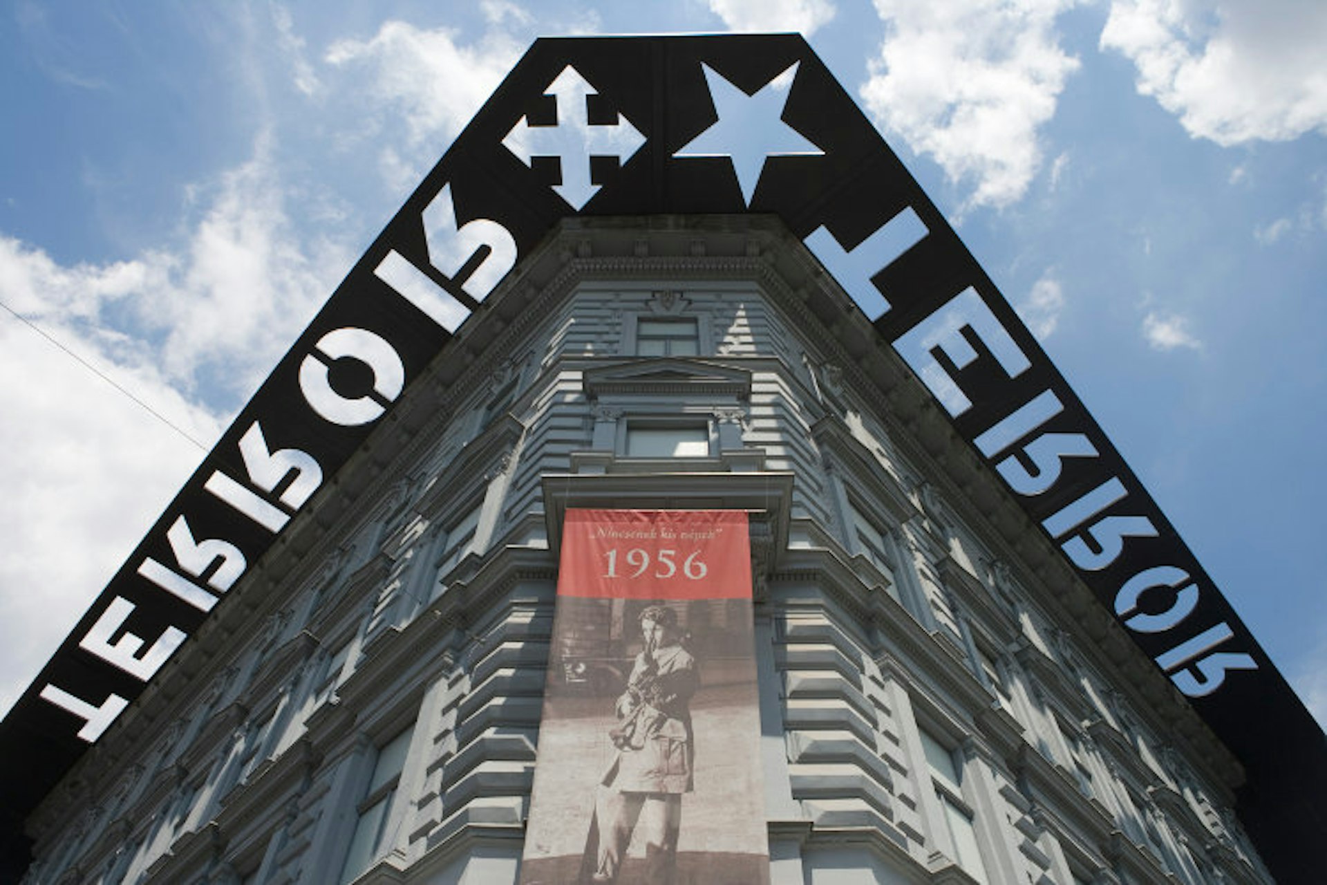 House of Terror museum on Andrássy út in Budapest. Image by Holger Leue / Getty Images