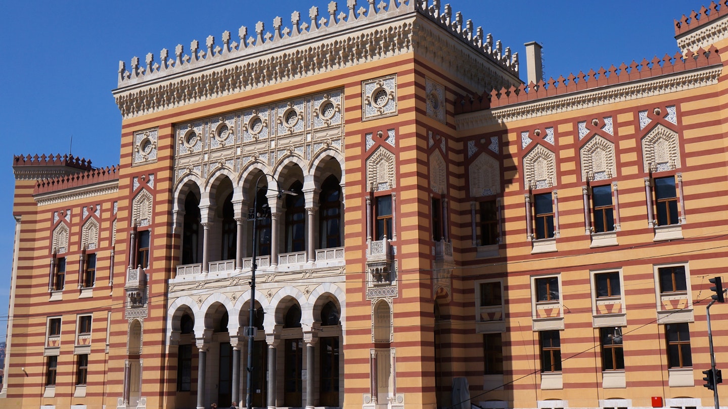 Sarajevo's beautifully restored City Hall