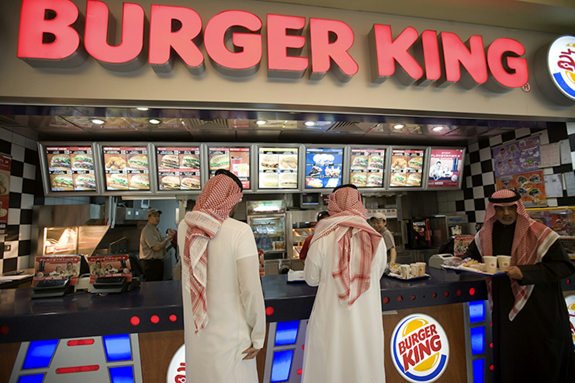 Look for flashes of insight... at Burger King. Image by Celia Peterson / arabianEye / Getty Images