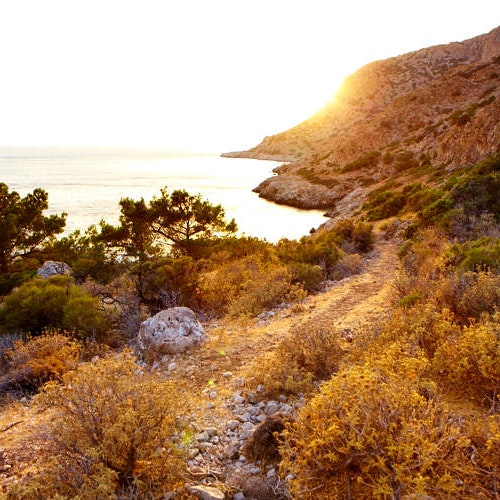 Coastal walking trail around Karpathos island. Image by Matt Munro / Lonely Planet