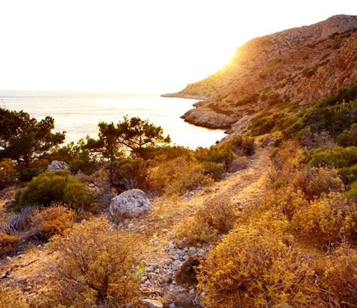 Coastal walking trail around Karpathos island. Image by Matt Munro / Lonely Planet