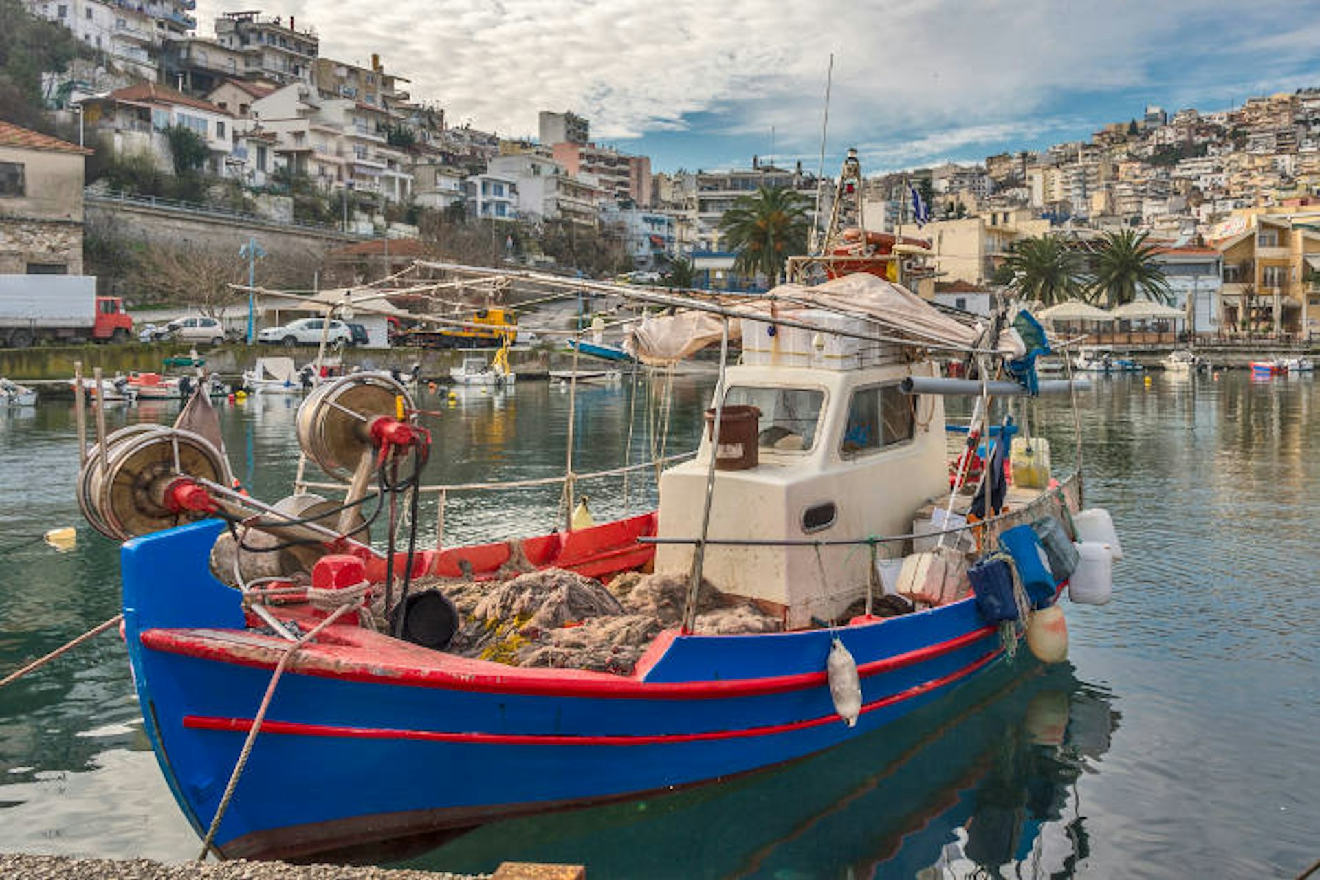 Mikro Limani in Kavala, Greece’s Macedonian province. Image by Salvator Barki / Getty Images