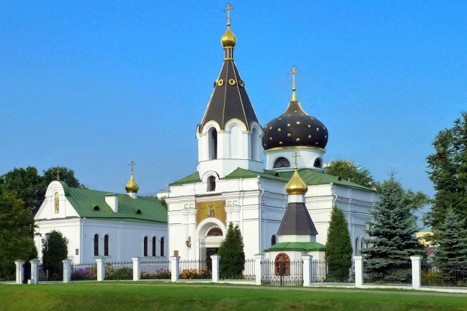 St Mary Magdalene Orthodox church, Minsk. Image by Sir Francis Canker Photography / Getty Images