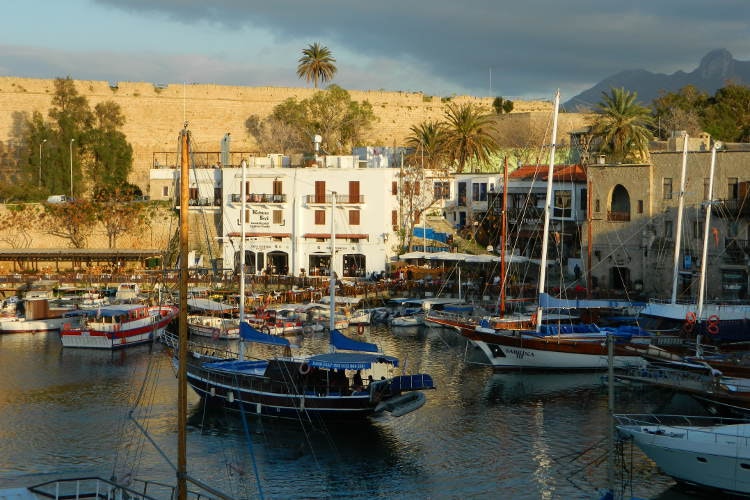 Kyrenia's old town harbour. Image by Jessica Lee / Lonely Planet