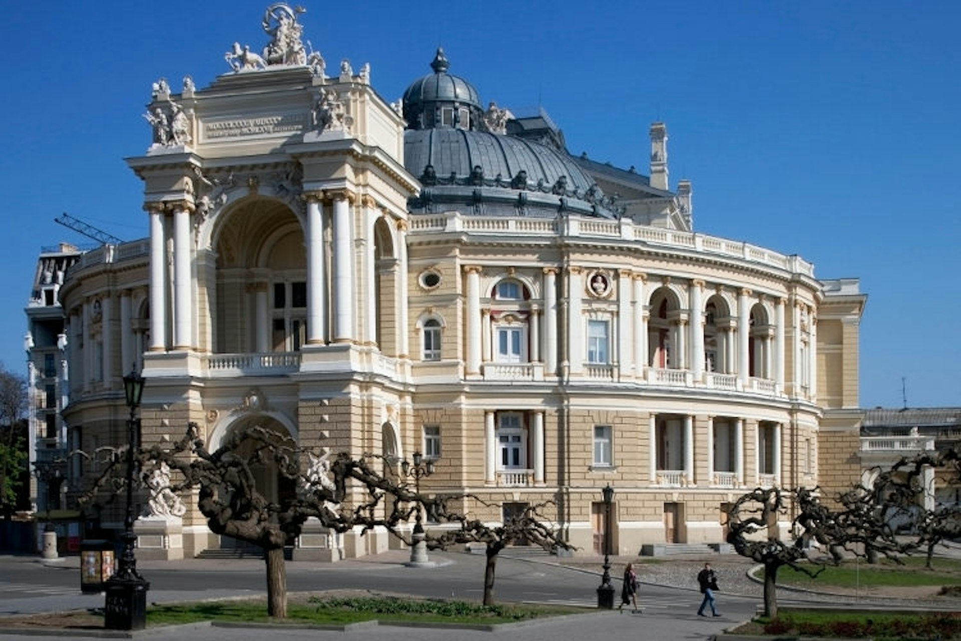 Odessa’s Opera & Ballet Theatre. Image by De Agostini / W Buss / Getty Images