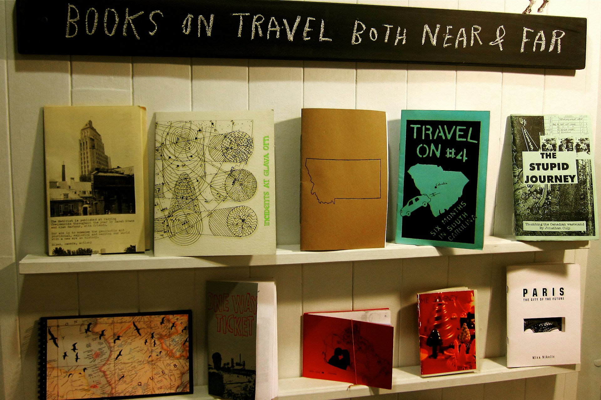Chapbooks on display at the Regional Assembly of Text. Image by John Lee / Lonely Planet