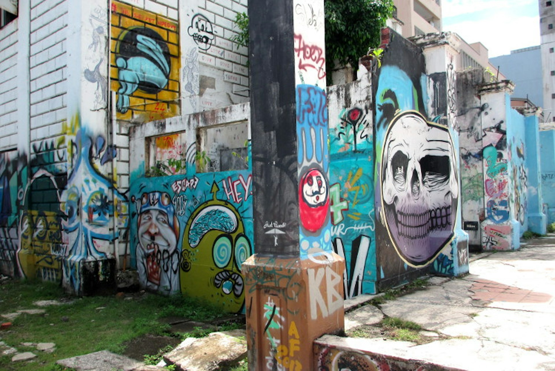 Street art, Kota Kinabalu. Image by Sarah Reid Lonely Planet