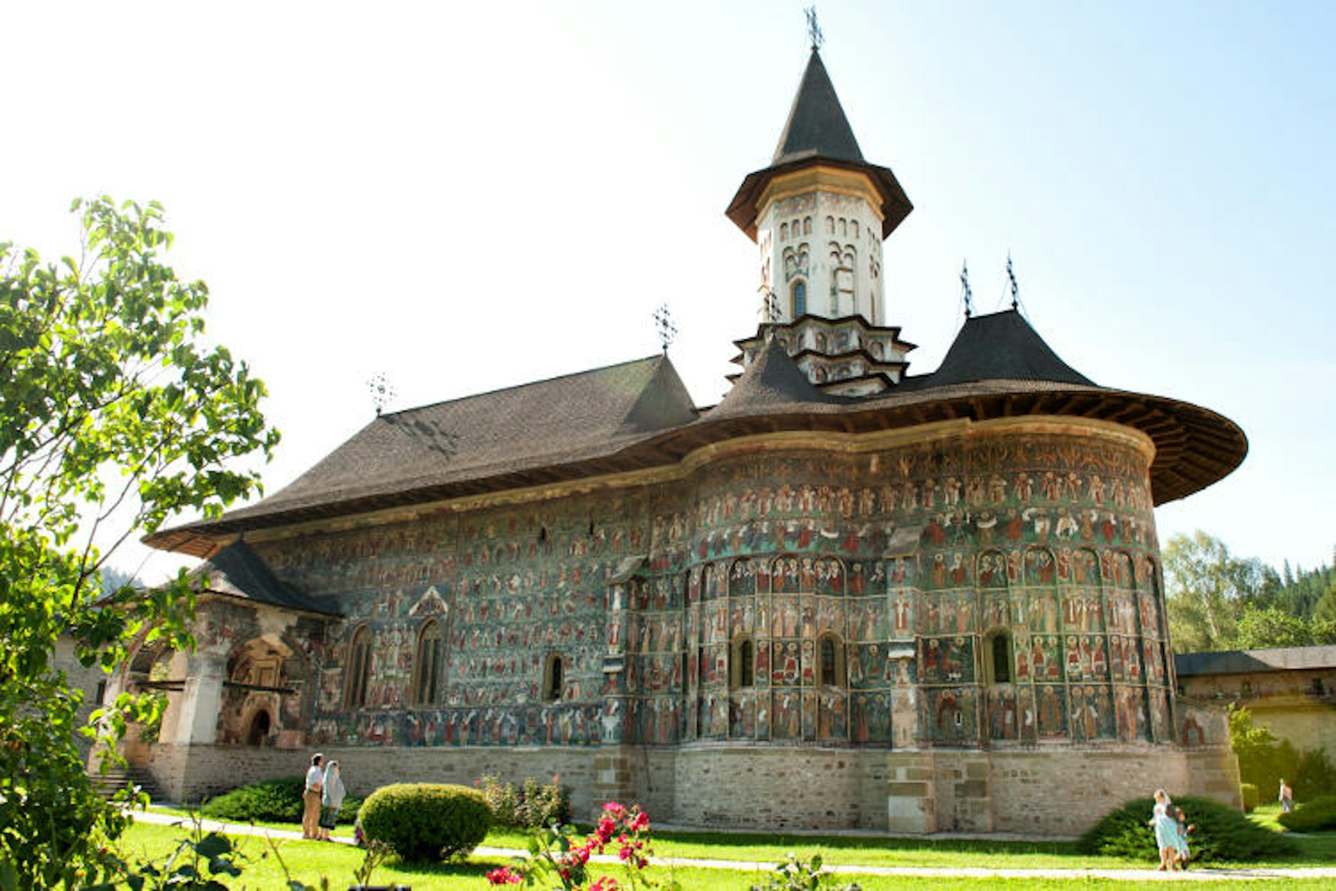 Painted Suceviţa Monastery in Southern Bucovina. Image by ralucahphotography.ro / Getty Images
