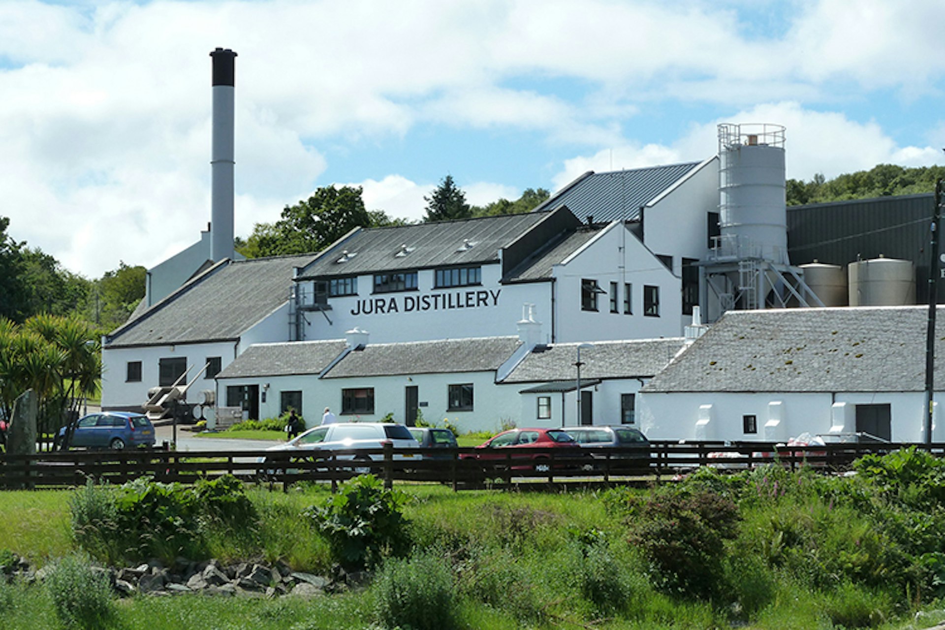Jura's distillery produces some of Scotland's finest single malts. Image by Nige Brown / CC BY 2.0