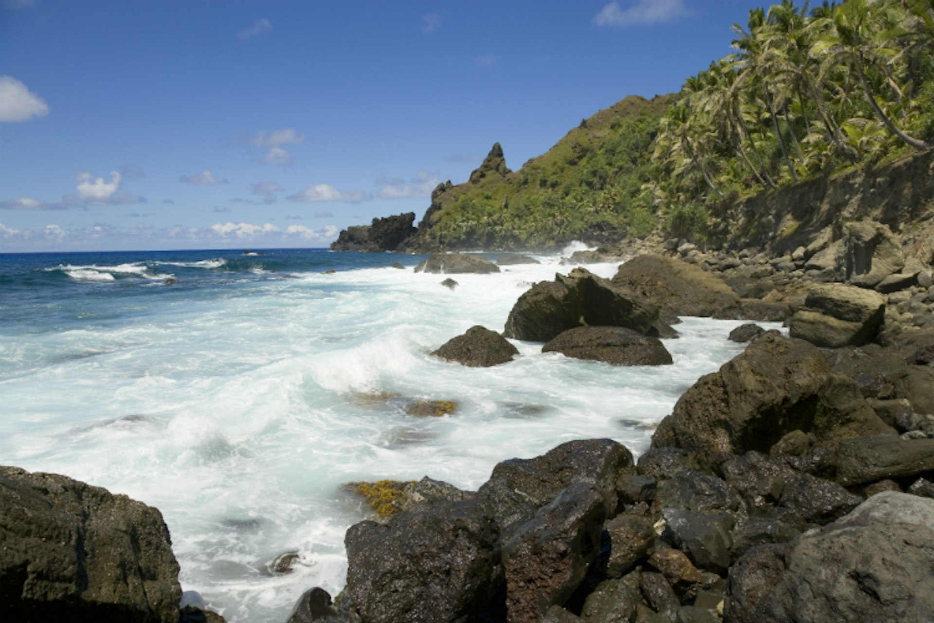 Stranded in the South Pacific, Pitcairn is an ambitious choice of destination. Image by Michael Dunning / Photographer's Choice / Getty Images