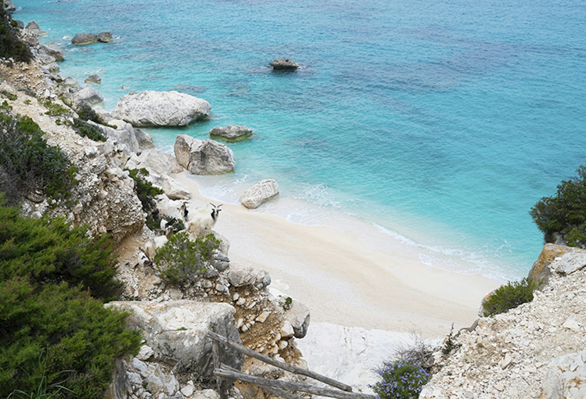 The effort of reaching Cala Goloritzé is half the fun. Image by elisalocci / iStock / Getty Images