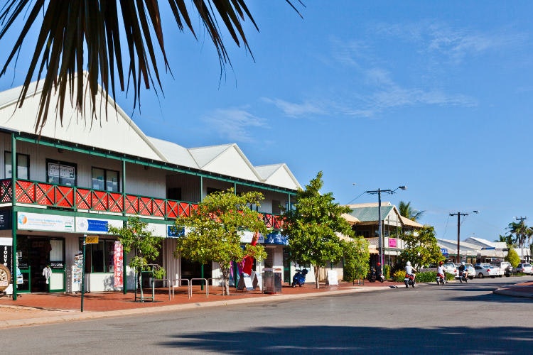 Carnarvon Street in Broome's Chinatown. Image by Manfred Gottschalk / Lonely Planet Images / Getty Images