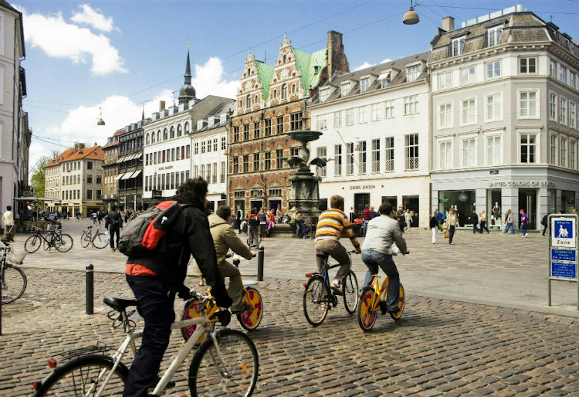 Copenhagen is incredibly bike-friendly. Image by Dag Sundberg / Photographer's choice / Getty Images