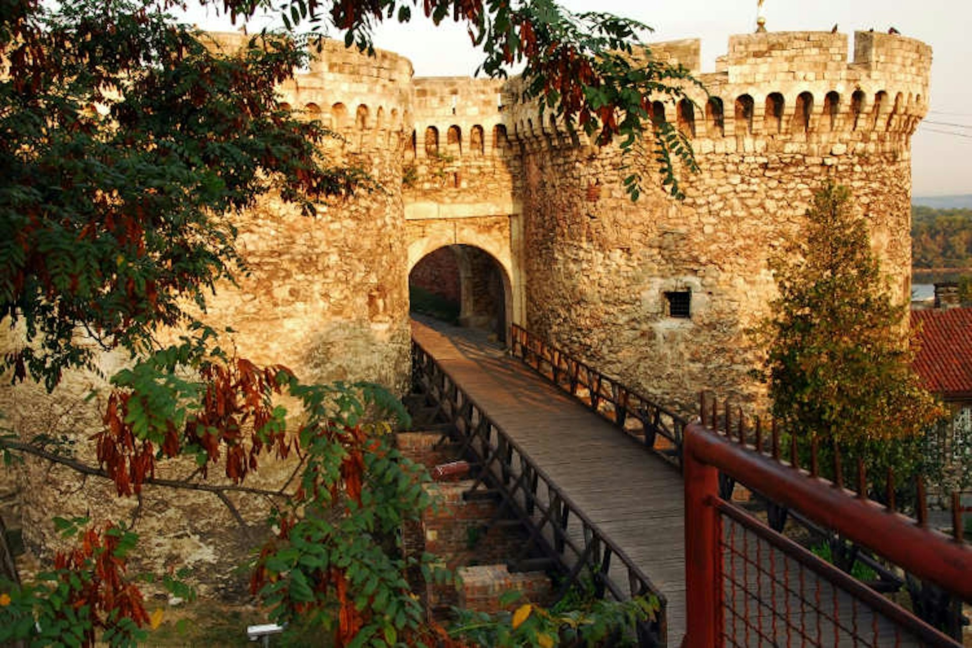 Zindan Gate at the Kalemegdan Fortress. Image by Julija Sapic / Getty Images