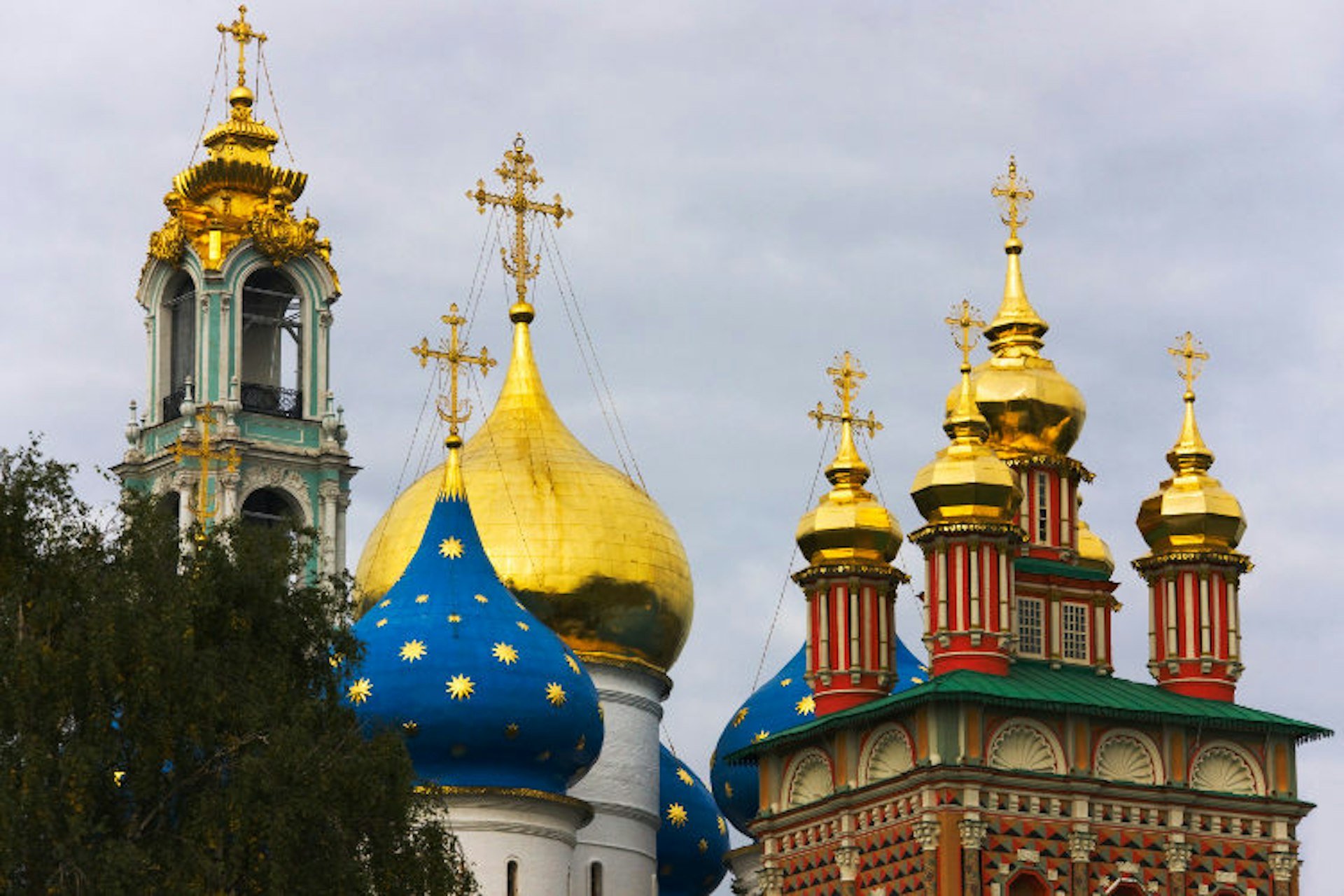Sergiev Posad's Trinity Monastery of St Sergius. Image by Keren Su / Lonely Planet Images / Getty Images