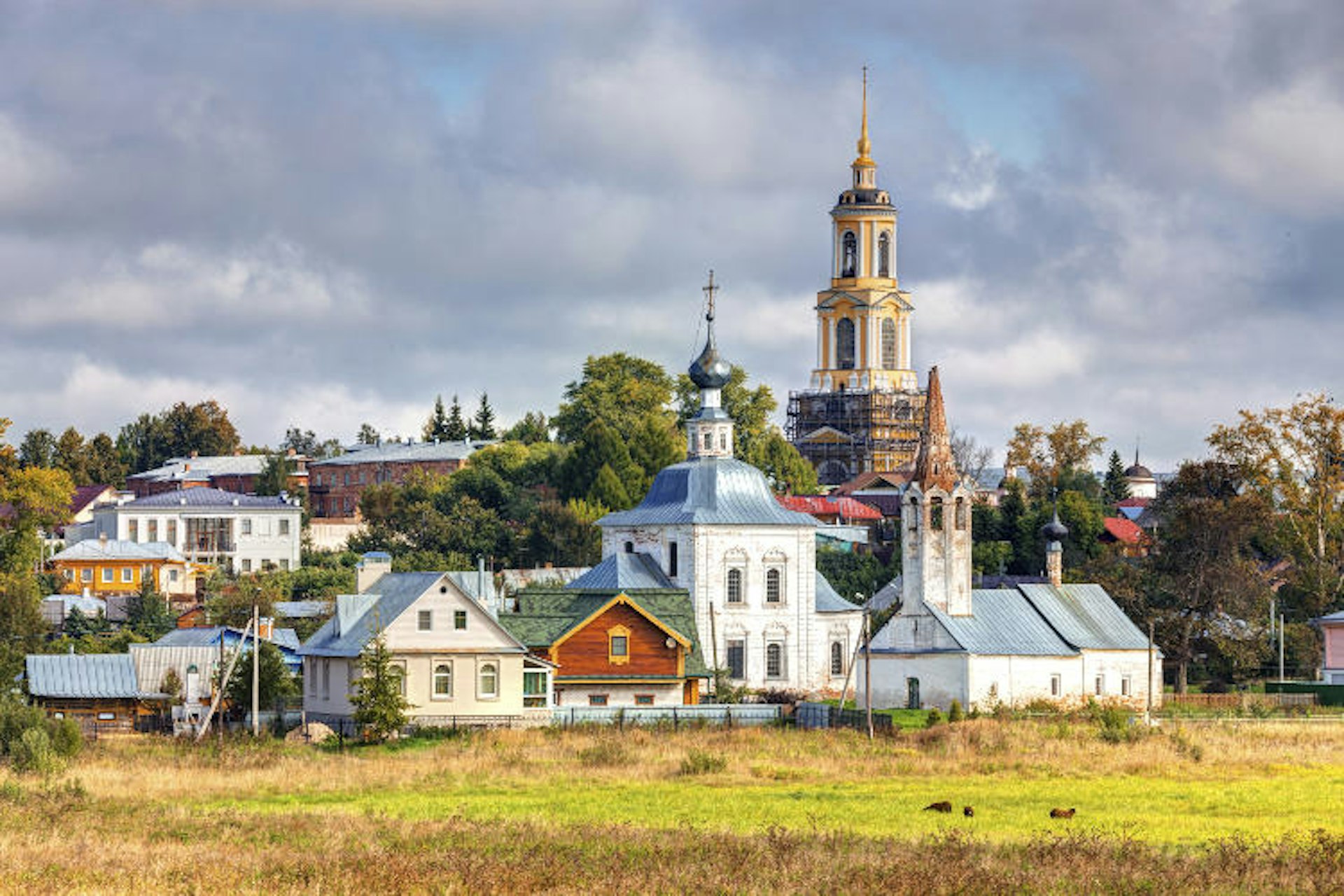 Idyllic cityscape of Suzdal, the jewel of the Golden Ring. Image by Laures / iStock / Getty Images