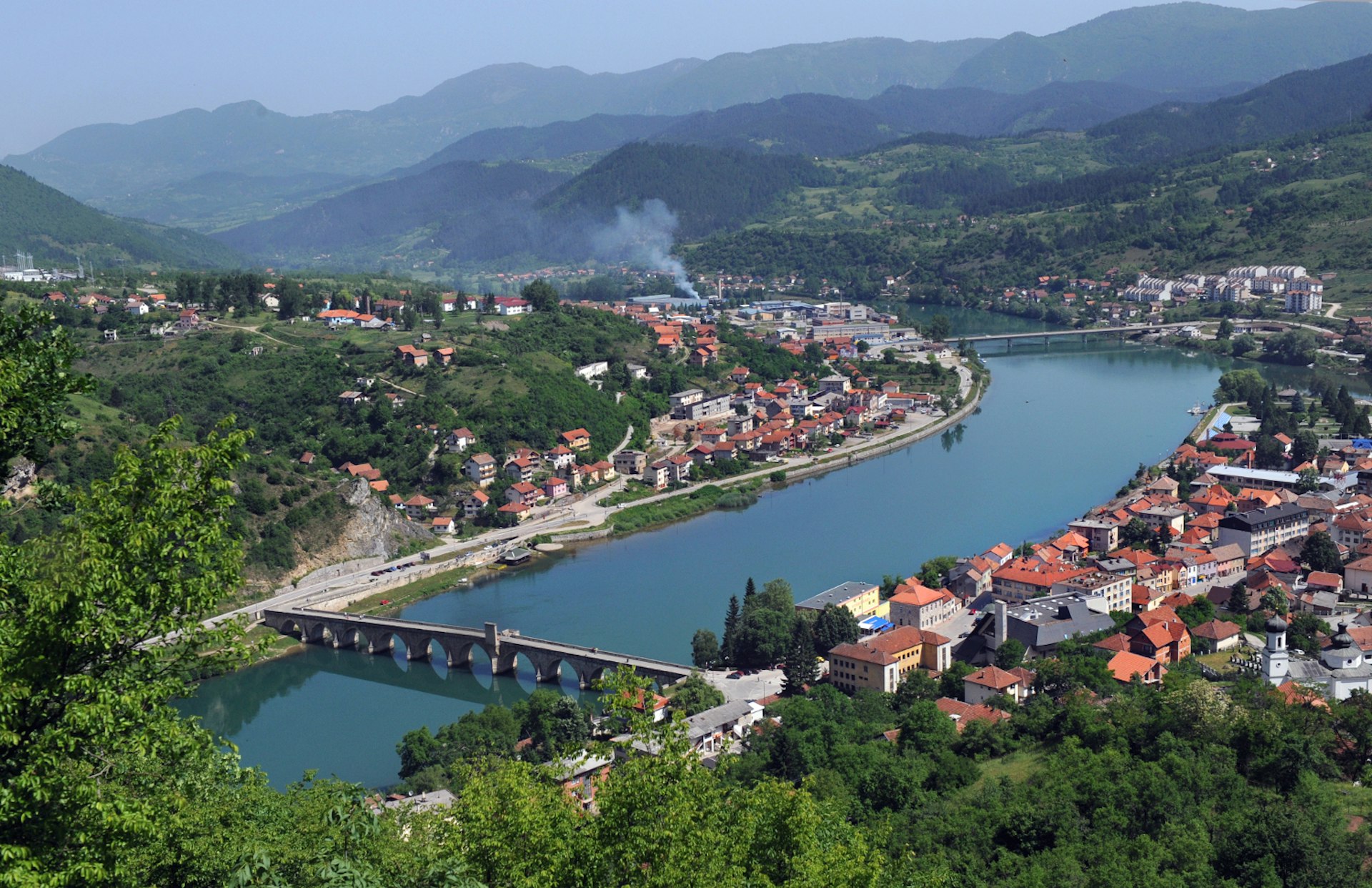 The Mehmet Paša Sokolović Bridge in Višegrad. Image by Bernd Zillich / Getty
