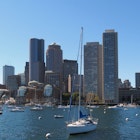 Features - Boston from the Harbour, Massachusetts
