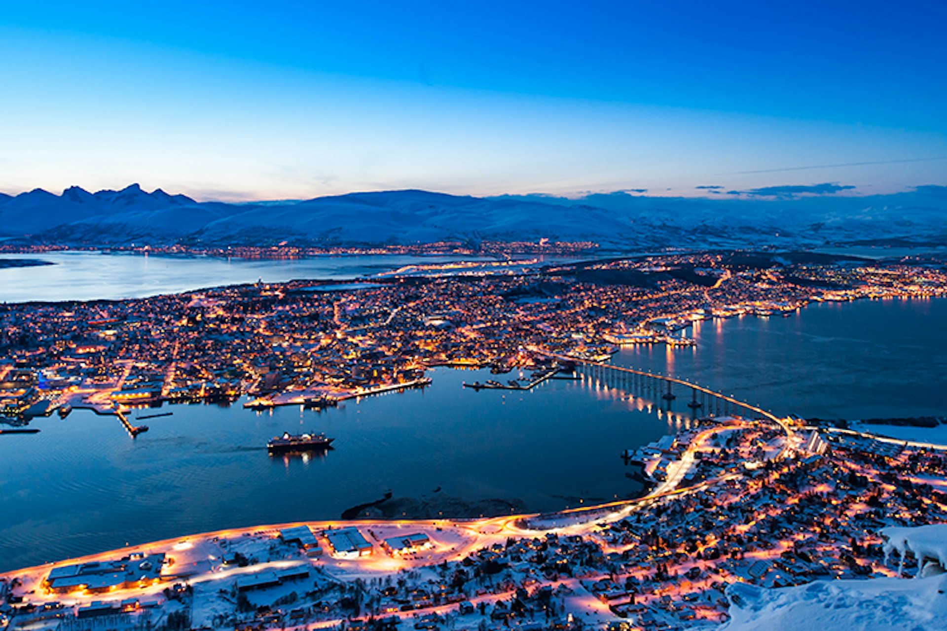The floating, snowflake-shaped Krystall hotel will become another good reason to visit Tromsø. Image by V. Belov / Shutterstock