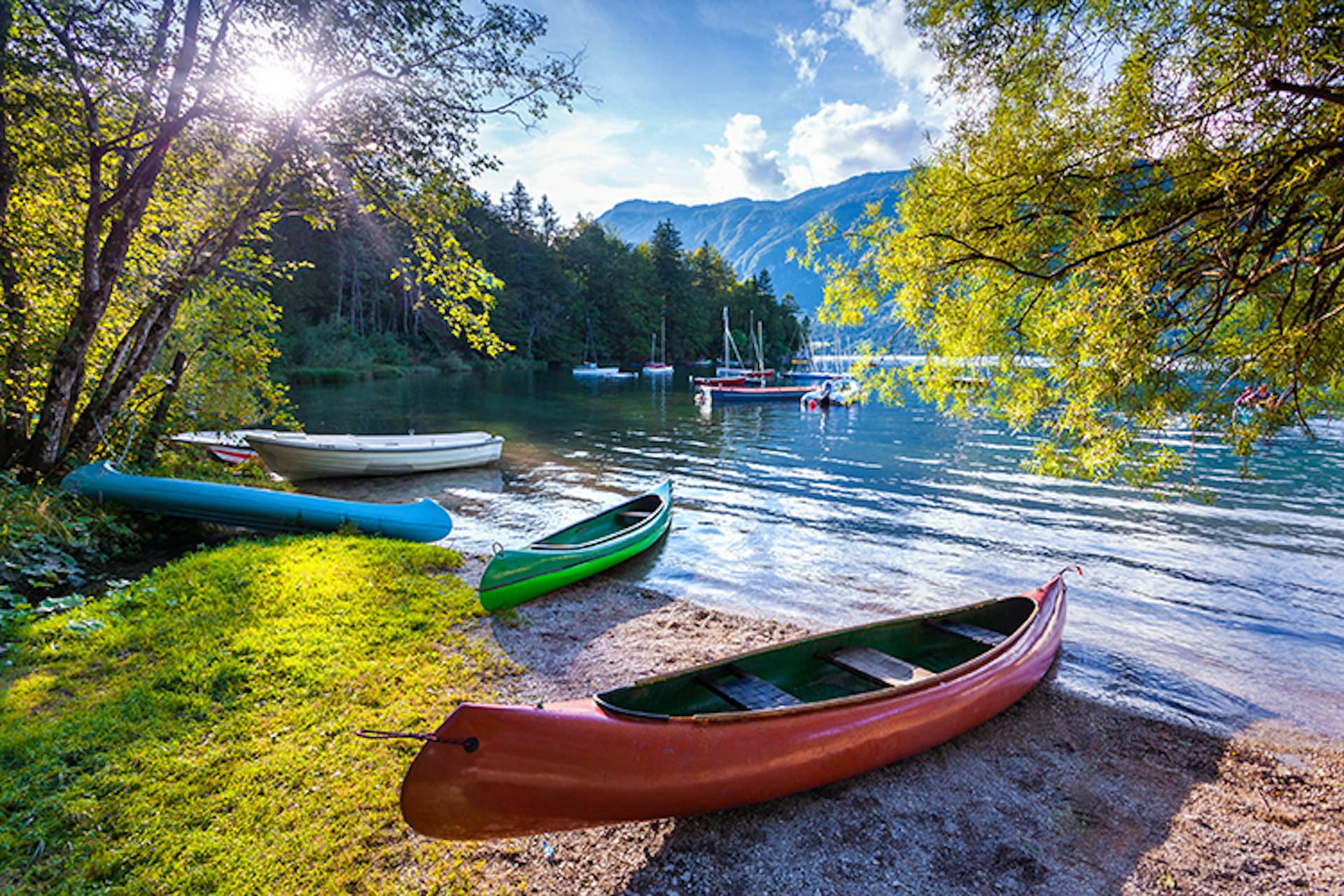 Bohinj Lake is the equal of Slovenia's better-known Bled. Image by Andrew Mayovskyy / Shutterstock