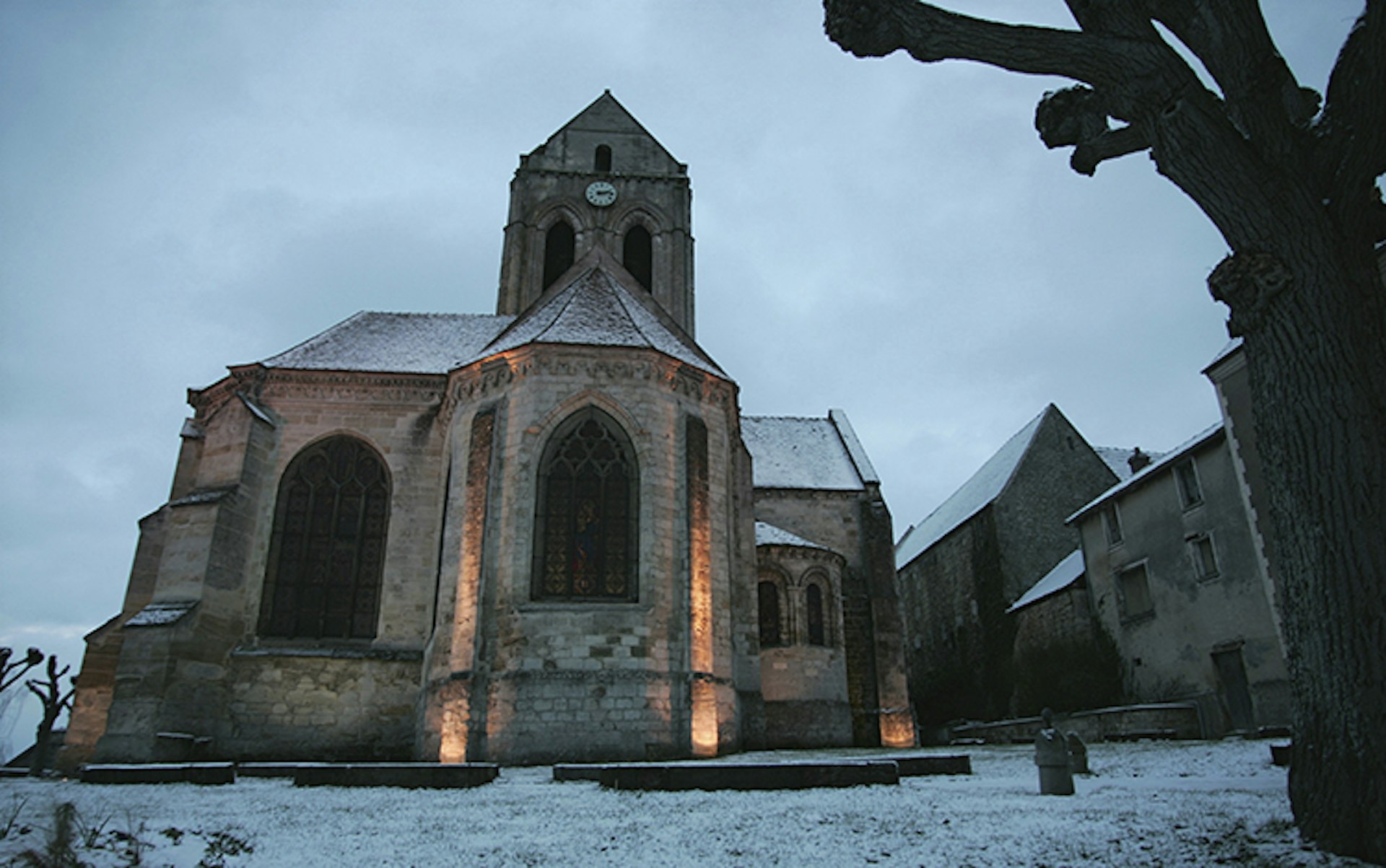 The church of Auvers-sur-Oise, France