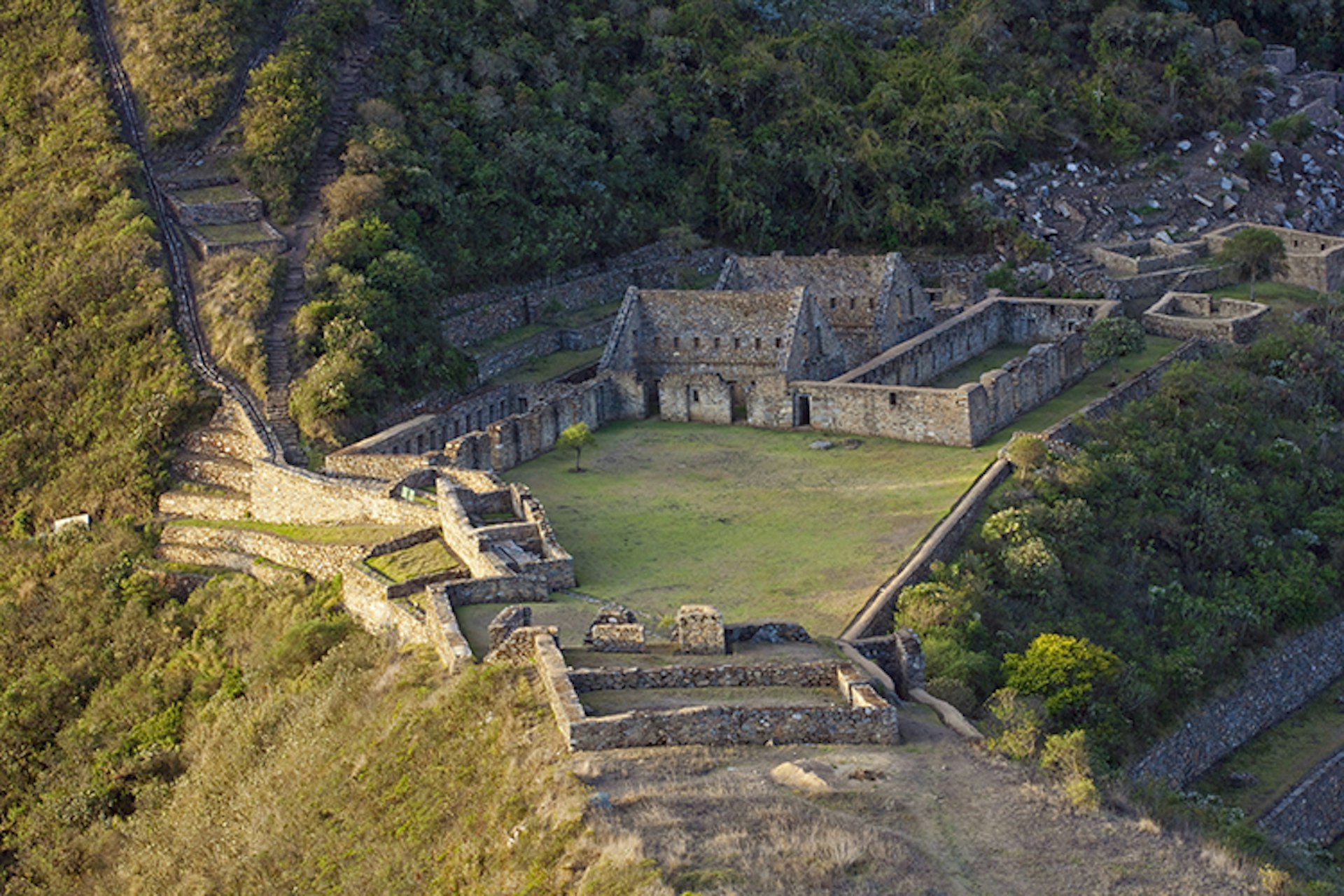 Can't face the crowds at Machu Picchu? Choquequirao is a little-visited alternative. Image by Alex Robinson / AWL Images / Getty Images