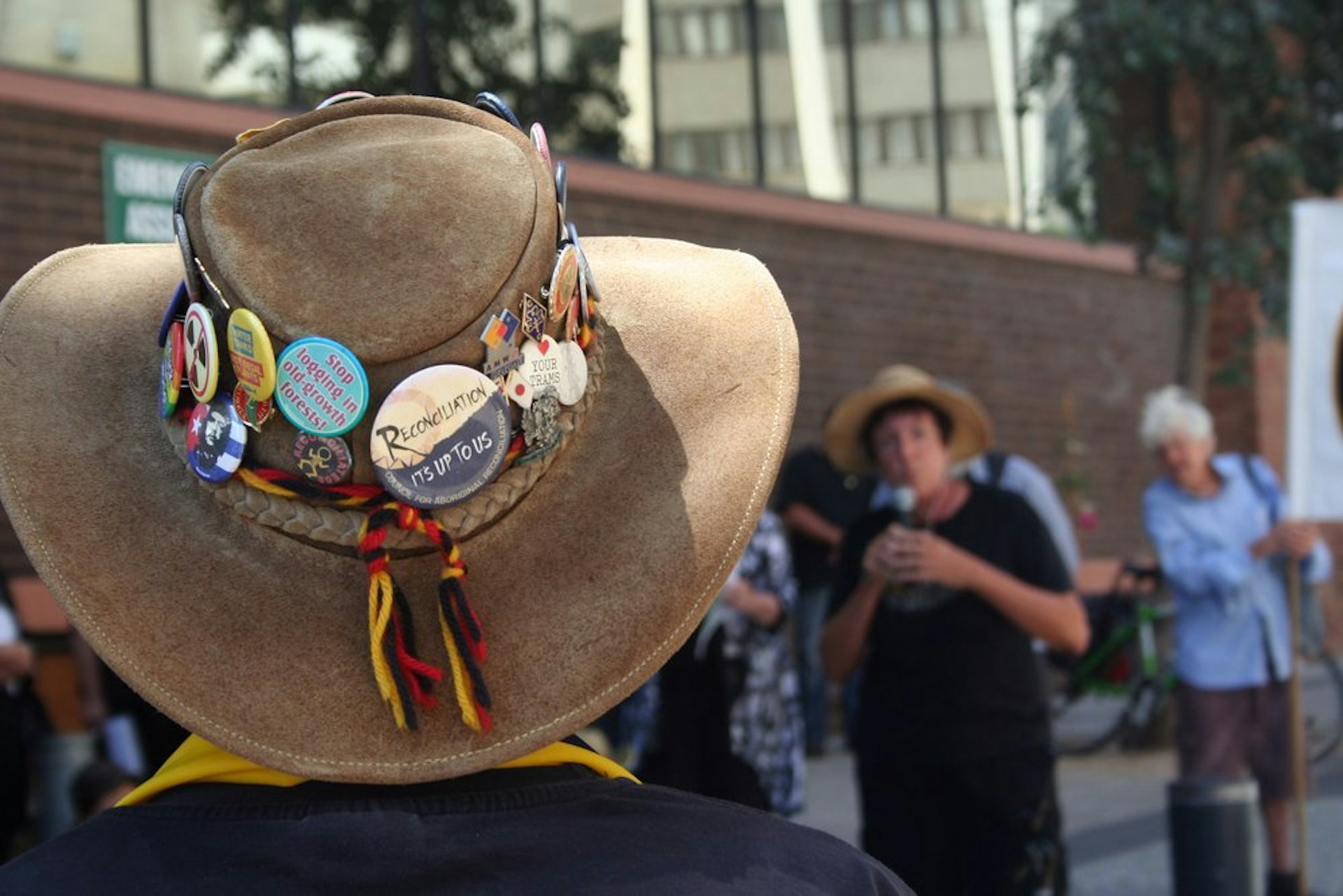 Gathering to commemorate Aboriginal Resistance. Image by Takver / CC-BY-SA 2.0