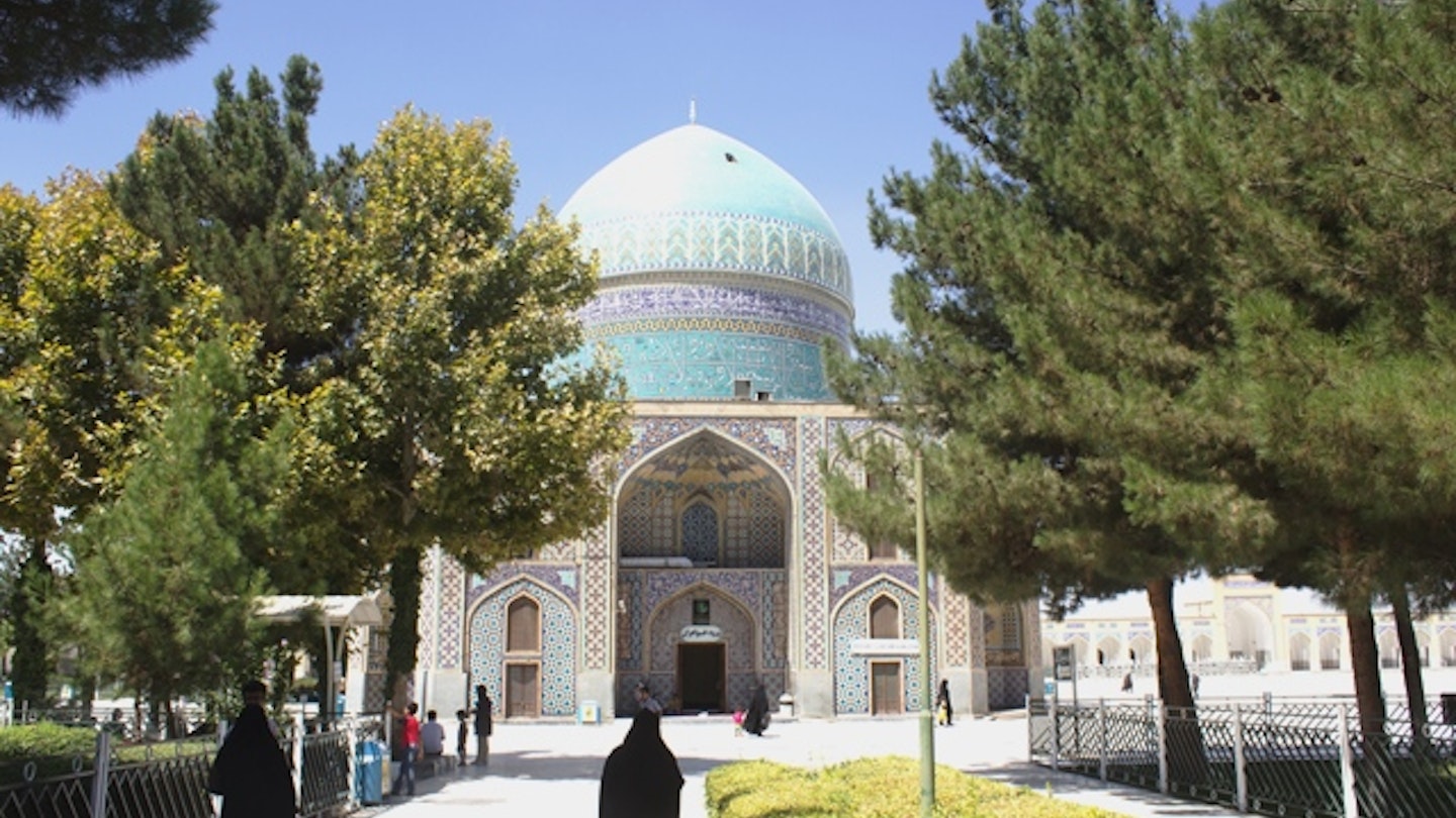 The shrine of Khwaja Rpiea, Mashhad. Image by Getty/Moment Open/Rasoul Ali