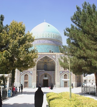 The shrine of Khwaja Rpiea, Mashhad. Image by Getty/Moment Open/Rasoul Ali