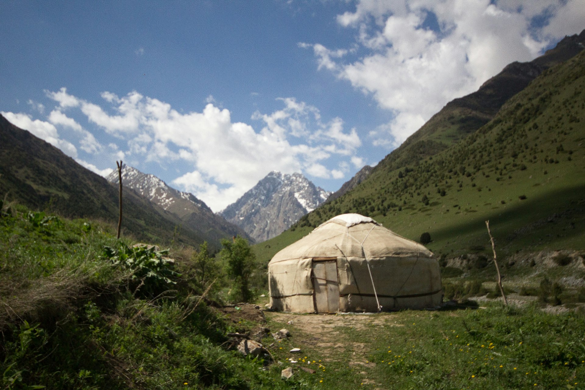 Nomad life: overnight in a mountain yurt in Kyrgyzstan. Image by Stephen Lioy / Lonely Planet