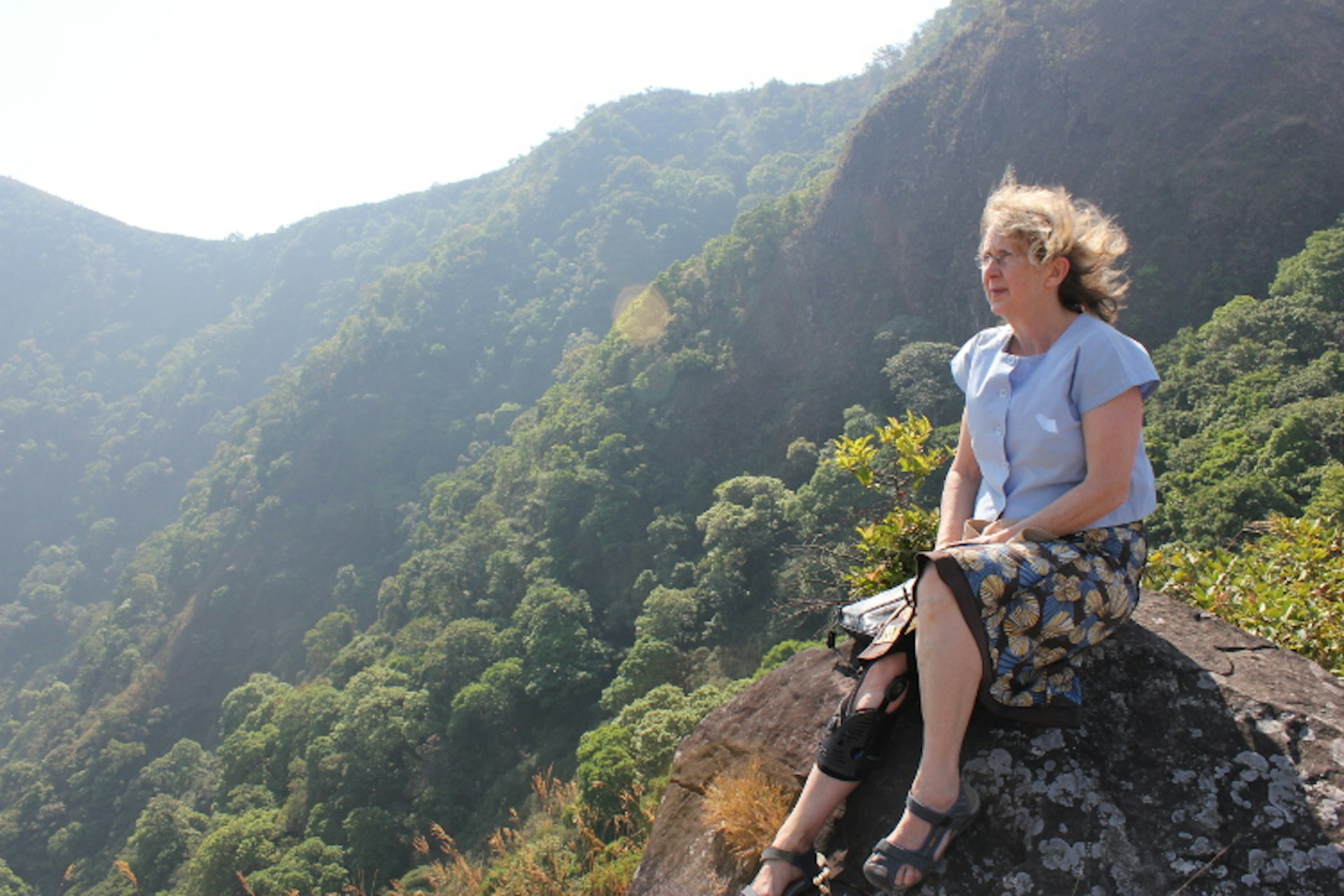 Soaking up the stunning landscapes of Myanmar. Image courtesy of Jane Wilson-Howarth